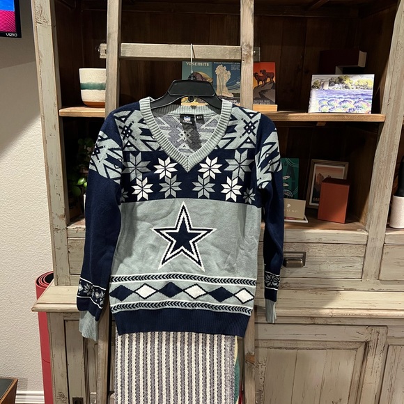 NFL Tops Nfl Dallas Cowboys Christmas Sweater Size Small Poshmark